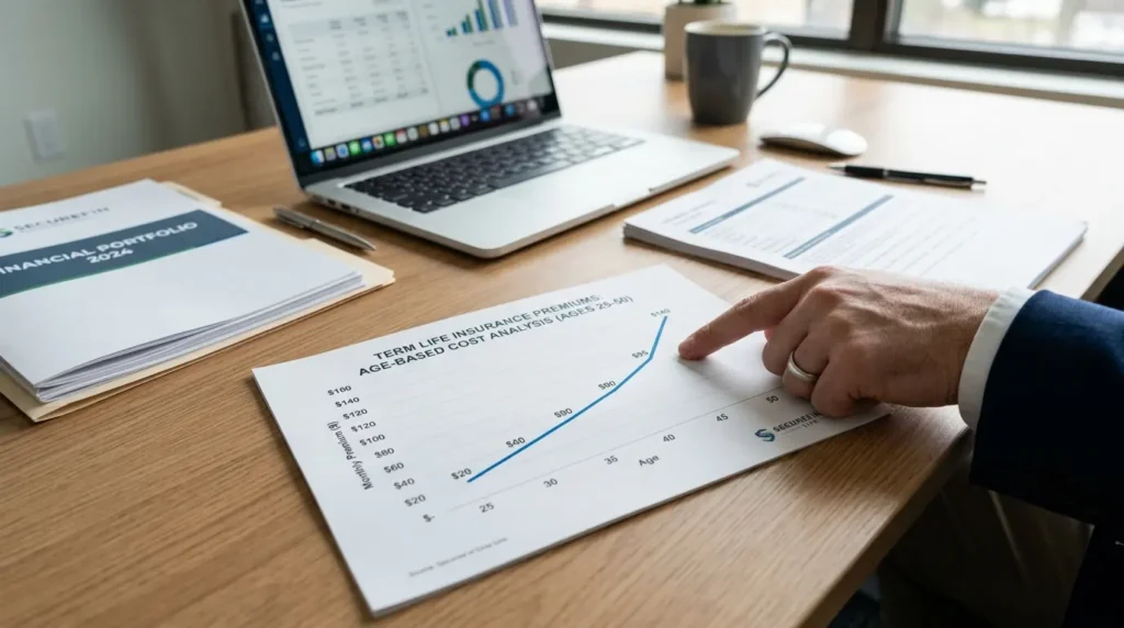 Term Life Insurance: How $500K Coverage Costs Less Than Your Phone Bill 2 Age Based Pricing Increase – Life Insurance Cost Growth