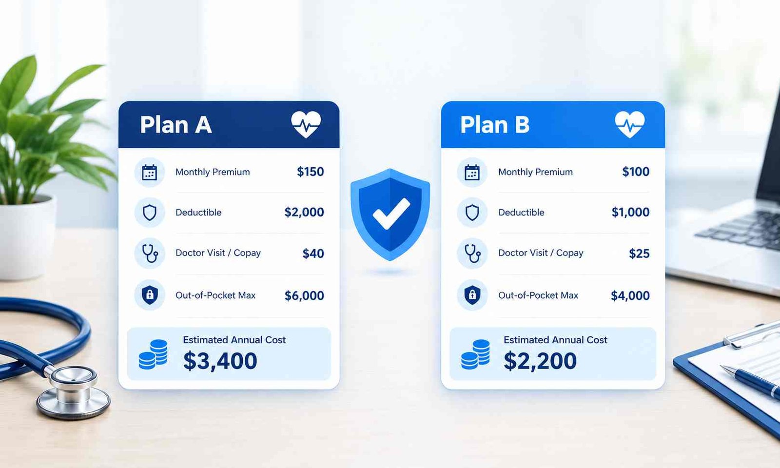 Health Insurance Costs: Compare Plans, Premiums, Deductibles, and Out-of-Pocket Expenses