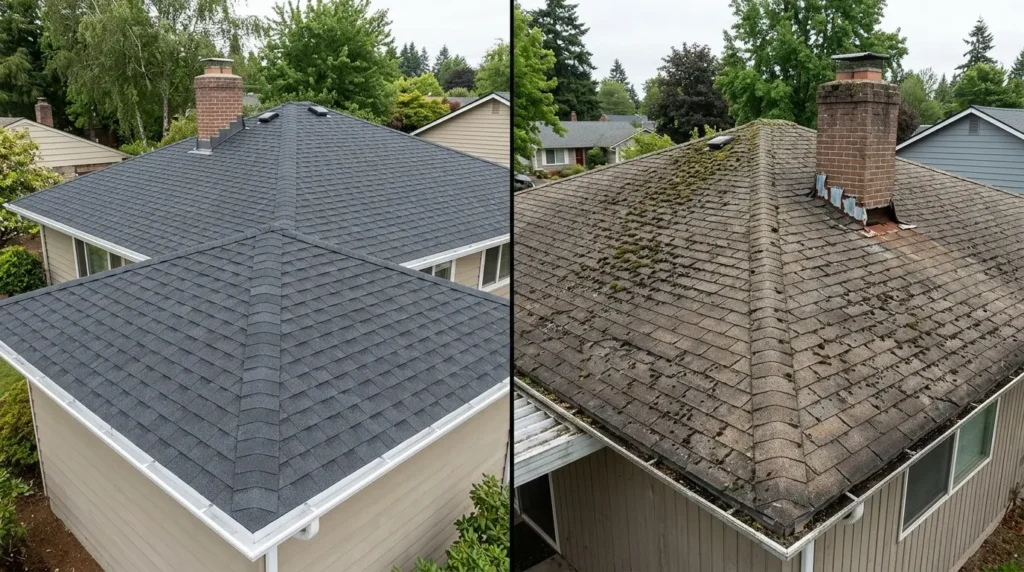 We Requested 40 Allstate Homeowners Insurance Quotes, and What Came Back Shocked Our Entire Team 1 New vs old rooftop comparison image