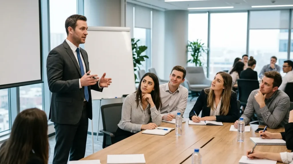Is American Income Life Insurance a Pyramid Scheme? The Facts Explained 1 Recruitment MLM Meeting Scene