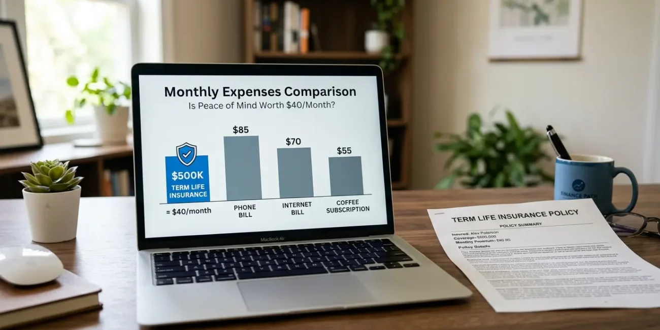 Term Life Insurance Cost vs Monthly Bills