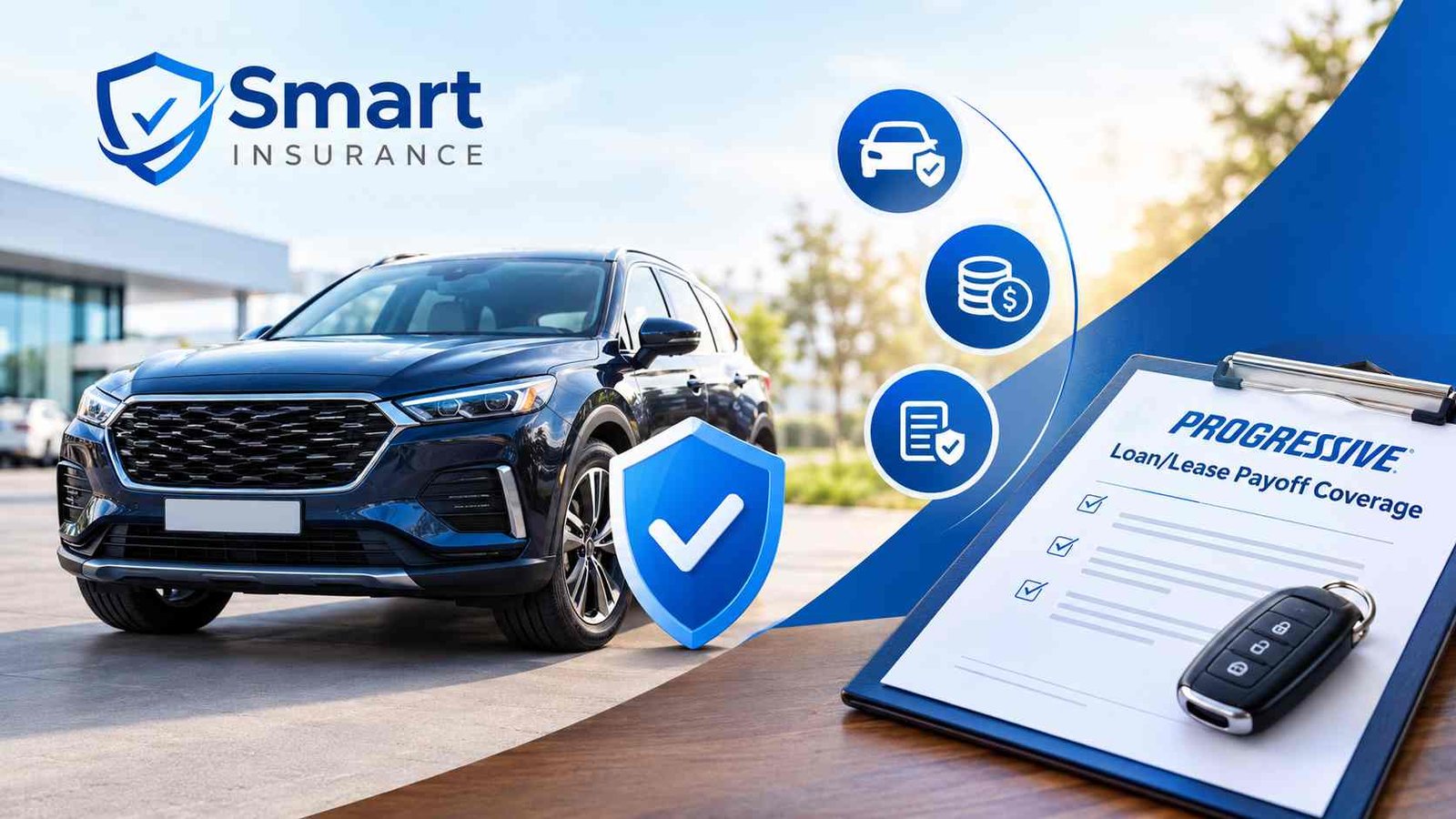 Progressive Gap Insurance coverage explained for car loans, leases, costs, limits, and total loss protection.