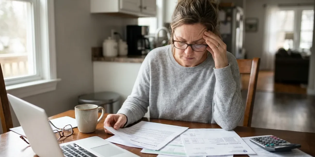 Woman reviewing medical bills Which Health Insurance Company Denies the Most Claims in 2026