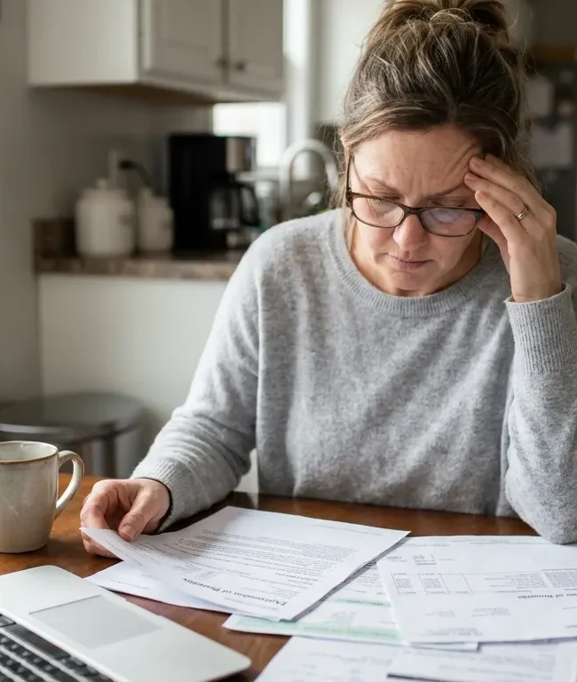 Woman reviewing medical bills Which Health Insurance Company Denies the Most Claims in 2026
