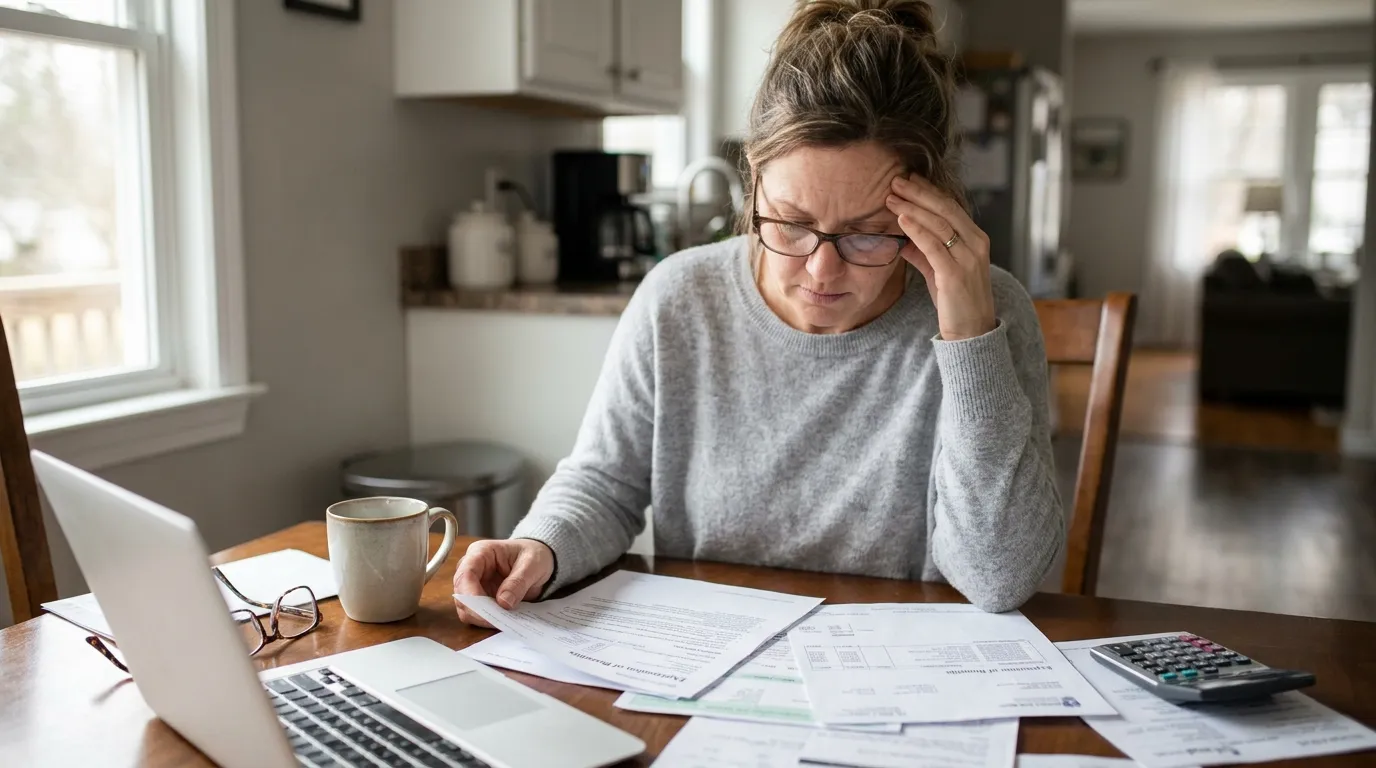 Woman reviewing medical bills Which Health Insurance Company Denies the Most Claims in 2026