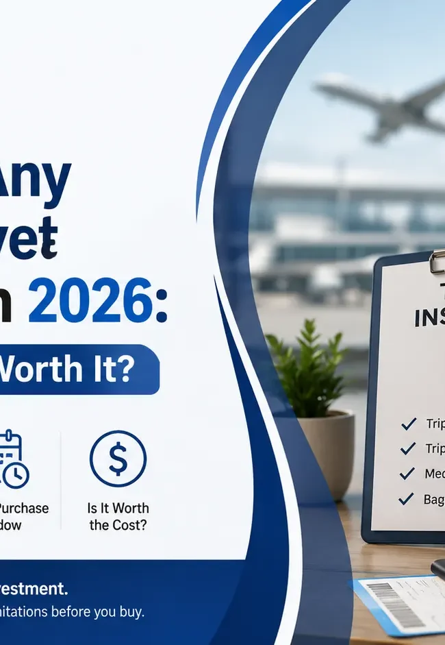 Cancel for any reason travel insurance explained with CFAR coverage, costs, reimbursement, and eligibility in 2026